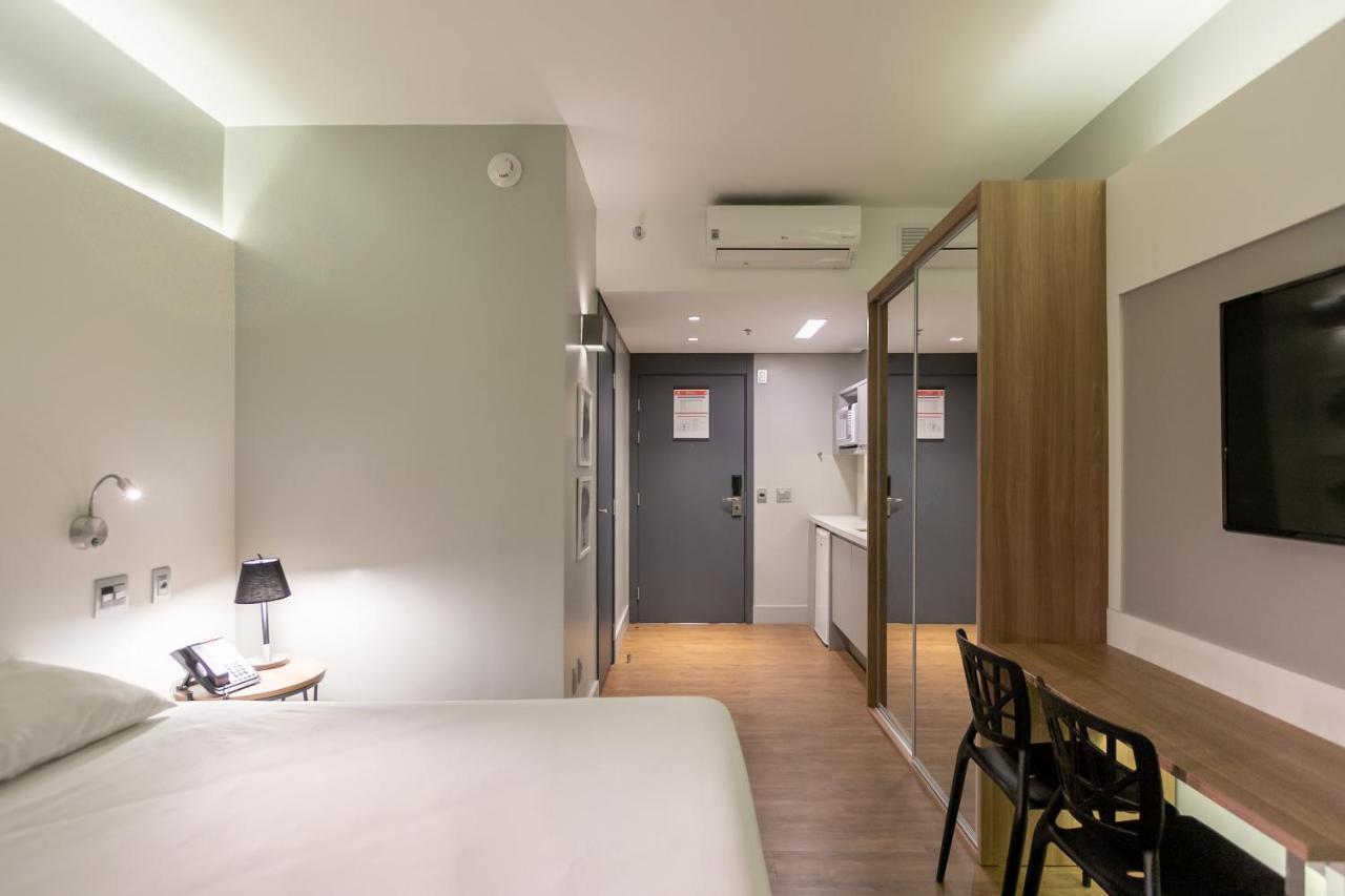 Studio Premium Batel Hsb009 Apartment กูรีตีบา ภายนอก รูปภาพ