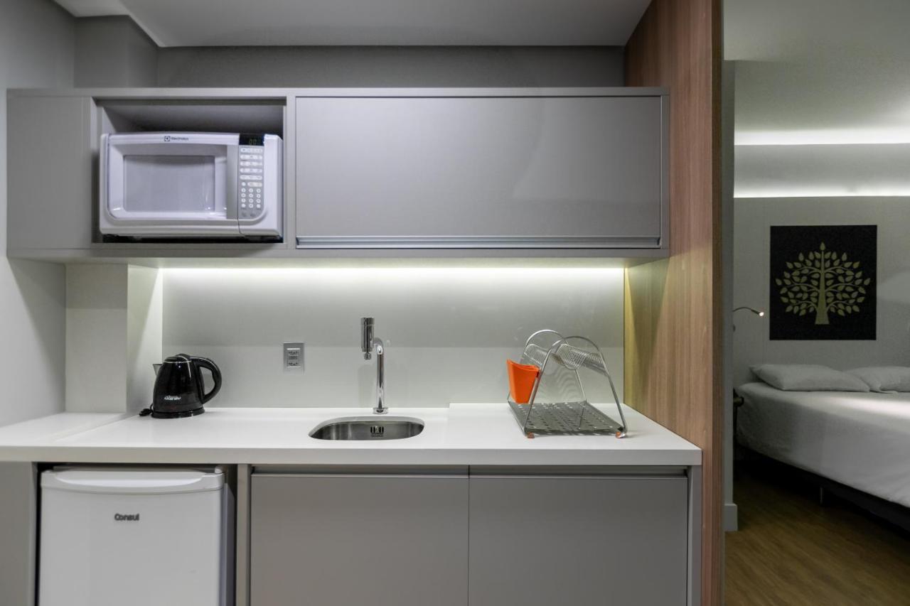Studio Premium Batel Hsb009 Apartment กูรีตีบา ภายนอก รูปภาพ