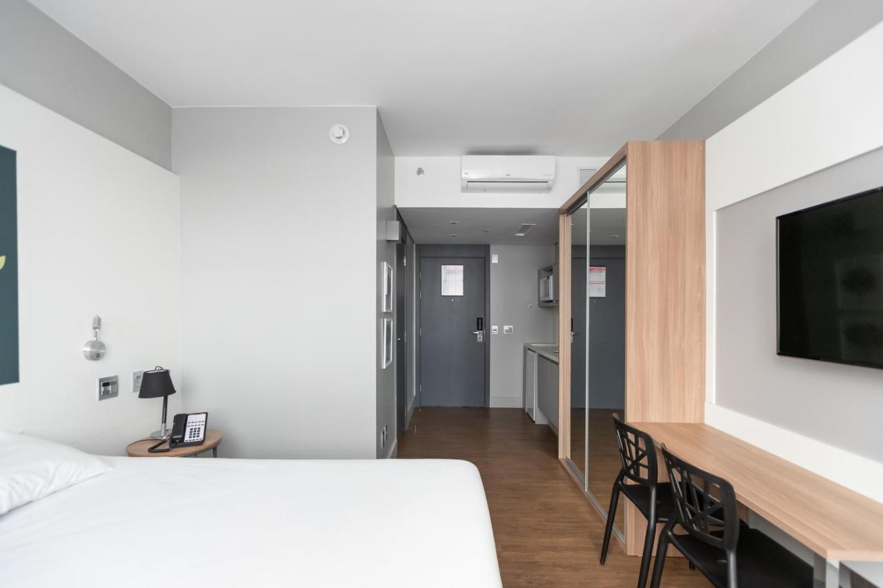 Studio Premium Batel Hsb009 Apartment กูรีตีบา ภายนอก รูปภาพ